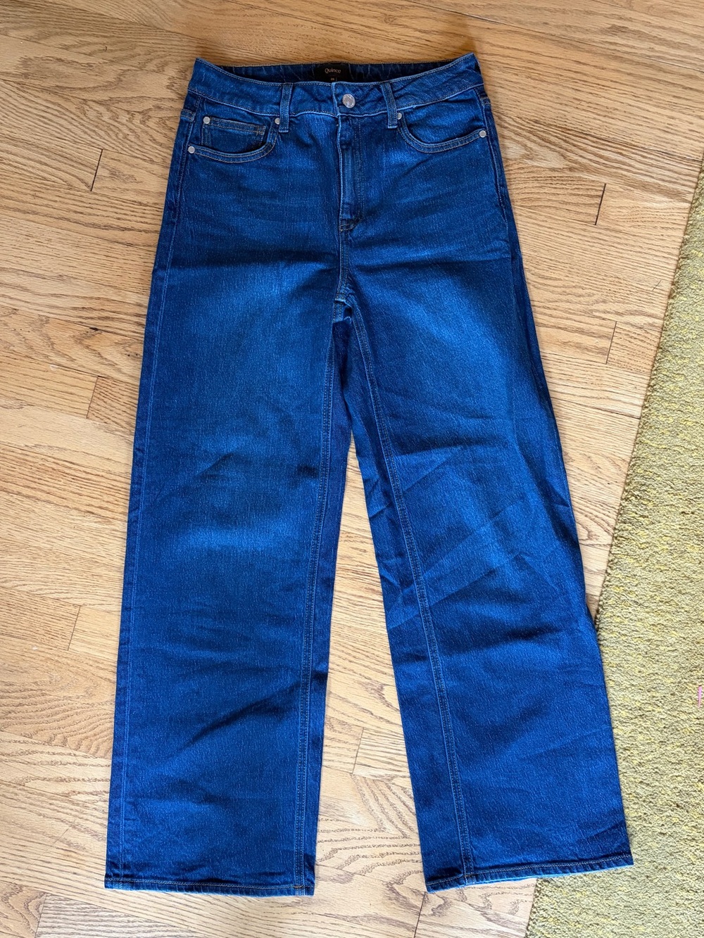 Quince Bella Stretch Relaxed Straight Jeans